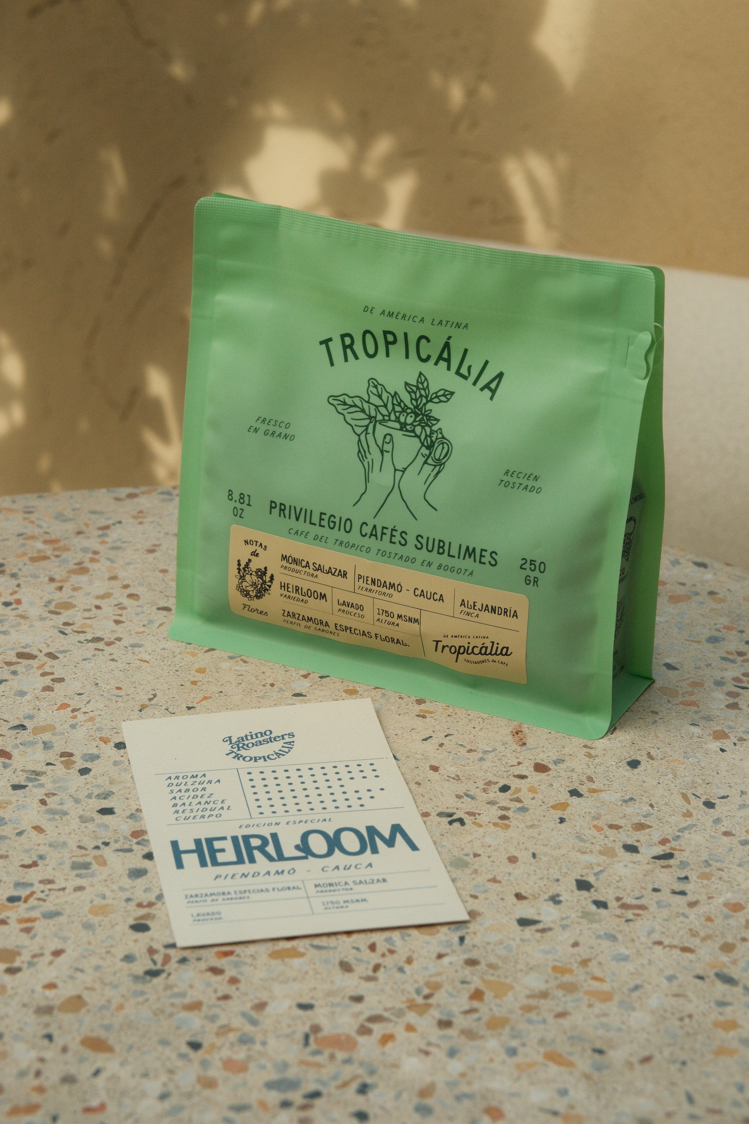 CAFÉ DE TEMPORADA HEIRLOOM , MÓNICA ÁLVAREZ  , 250g