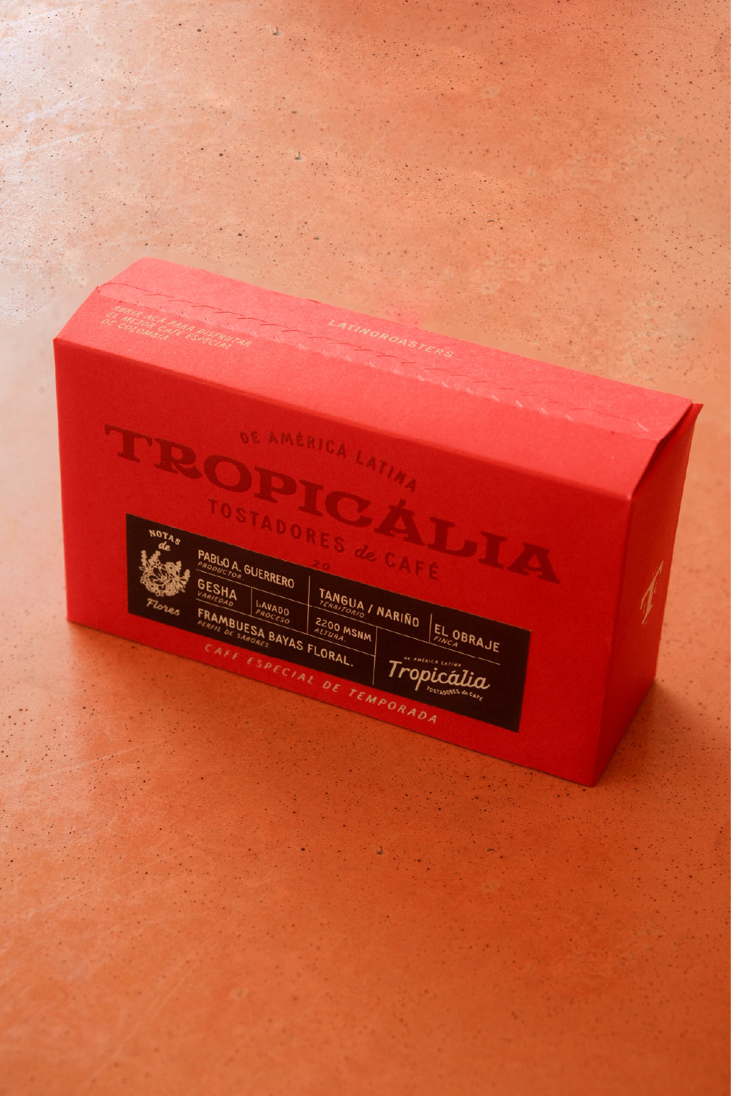 CAFÉ DE TEMPORADA GESHA , NARIÑO EL OBRAJE  , 250g