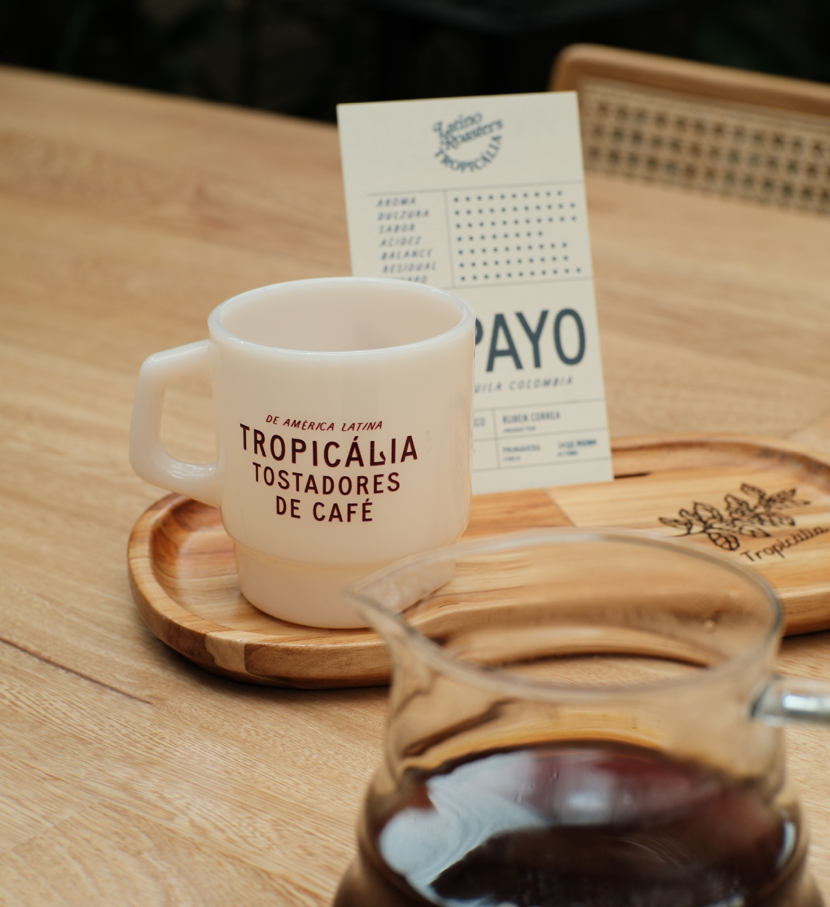 Tazas de vidrio 280 ml